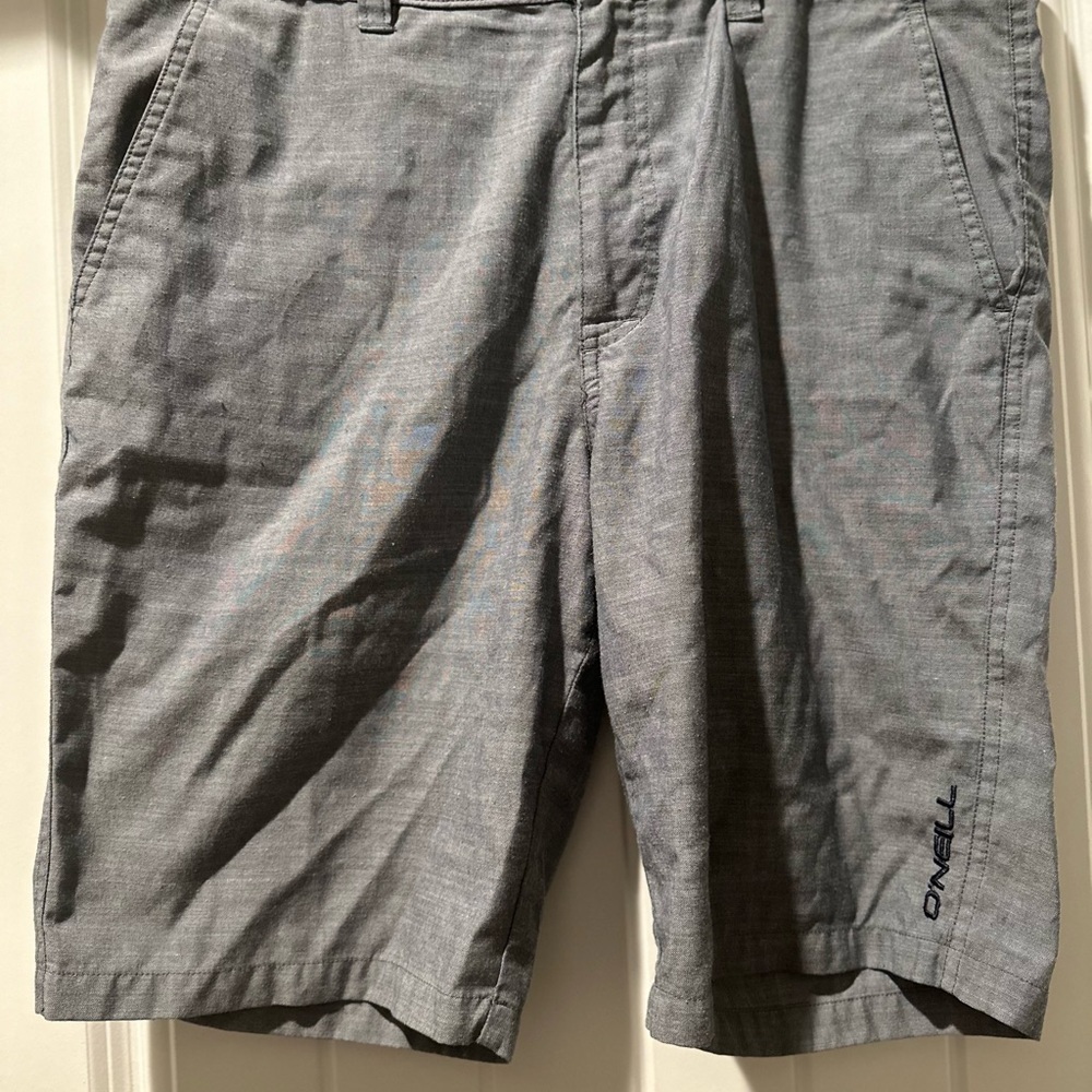 O’Neill chino gray relaxed shorts size‎ 32 - Picture 3 of 8